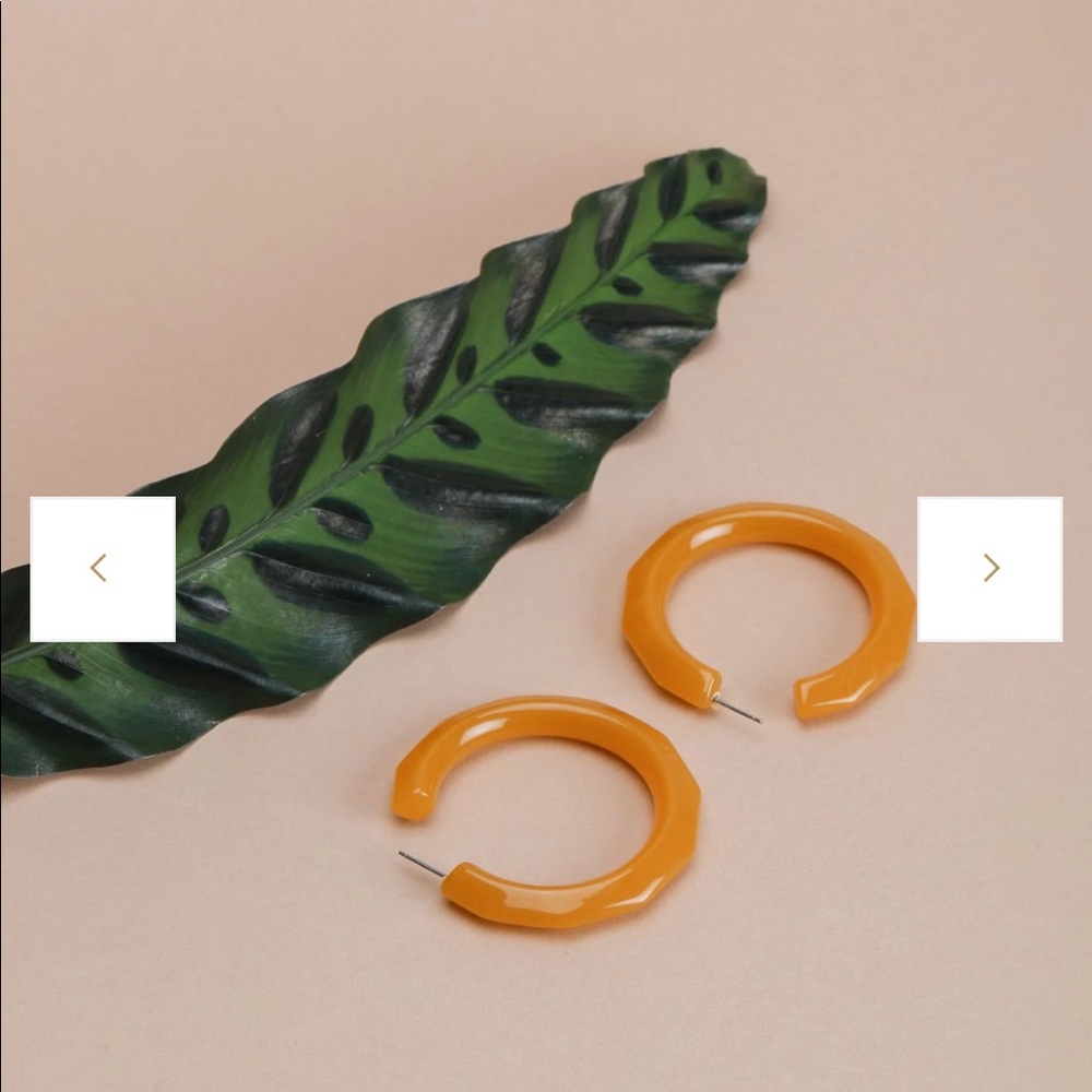 Casa Clara geometric hoop earrings
